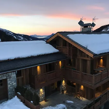 Chalet La Grande Ourse Meribel - 150M2 Apartment Almost Ski-In Ski-Out Exterior photo