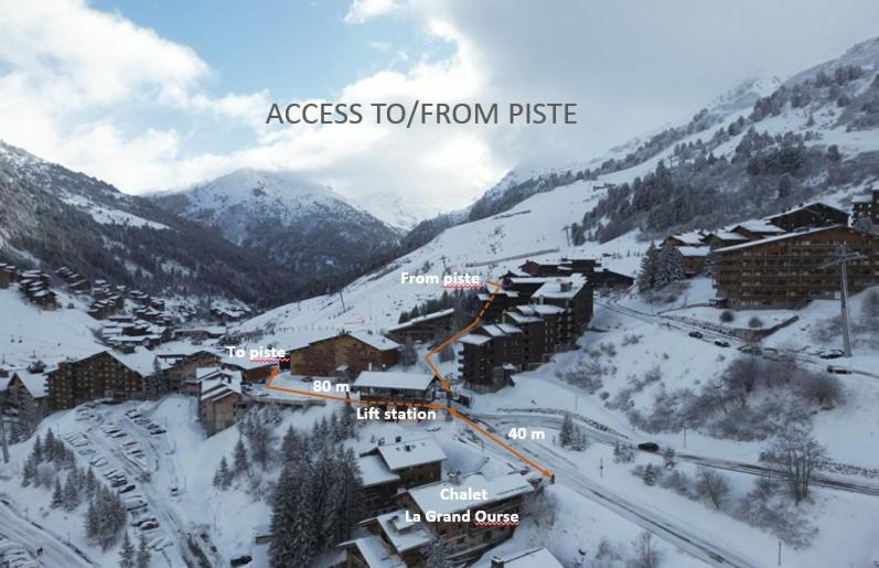 Apartment La Grande Ourse - 150m2 Almost Ski-in Ski-out *
